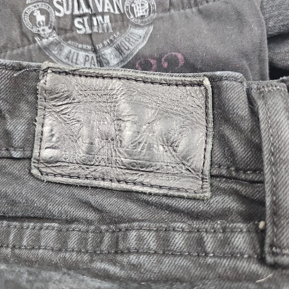 Polo Ralph Lauren Jeans Men's 32x32 Black Sullivan Slim Stretch Denim  Dark Wash